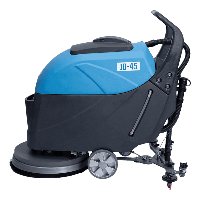 Scrubber Lantai Komersial Listrik Dorong Tangan JD45
