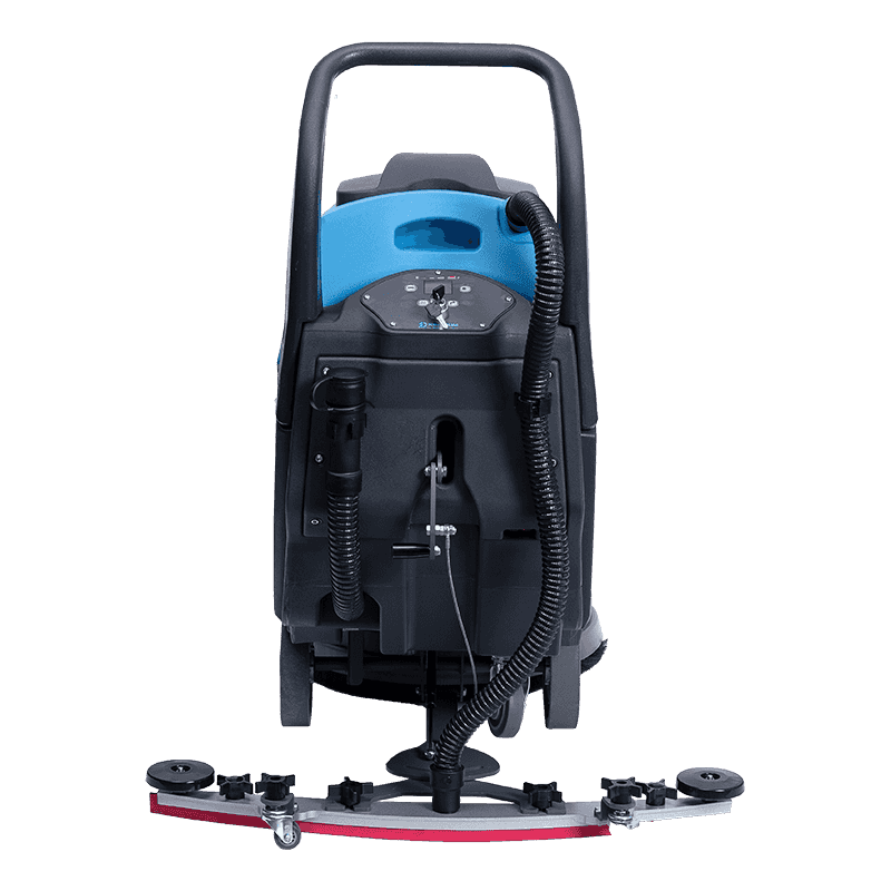 Scrubber Lantai Komersial Listrik Dorong Tangan JD45