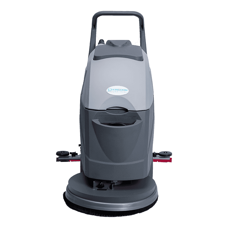 Scrubber Lantai Komersial Listrik Dorong Tangan JD45
