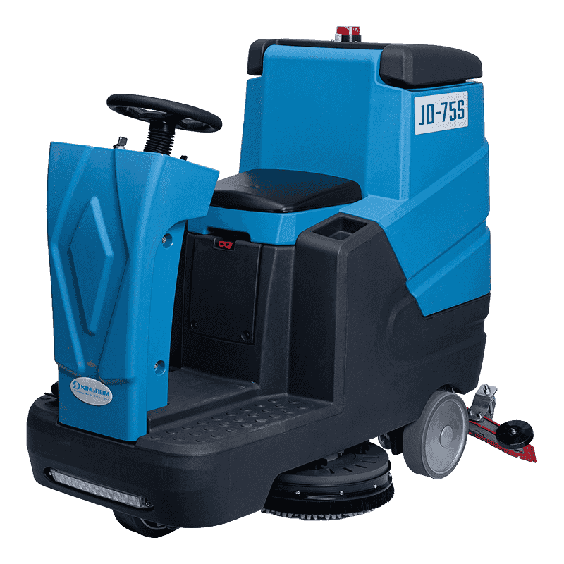 Scrubber Lantai Sikat Ganda Ride-on Sedang JD75S