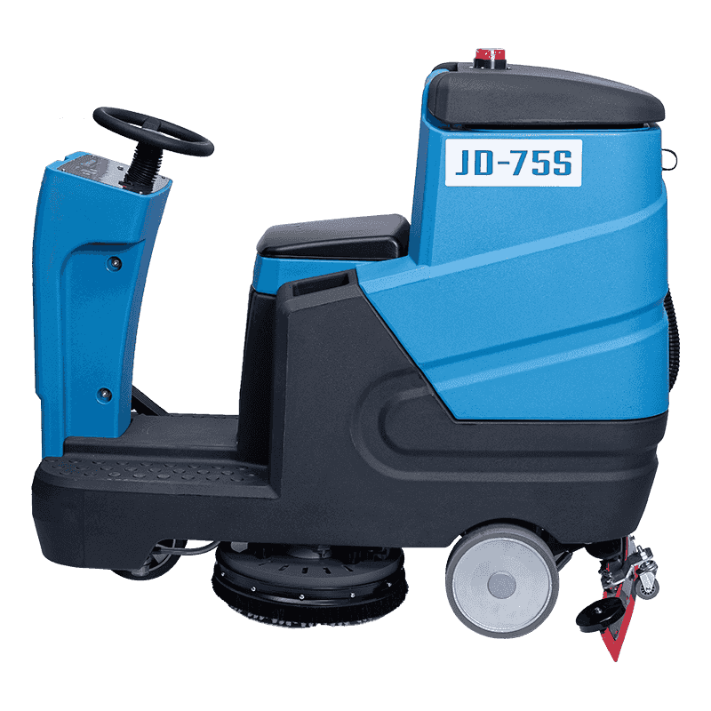Scrubber Lantai Sikat Ganda Ride-on Sedang JD75S