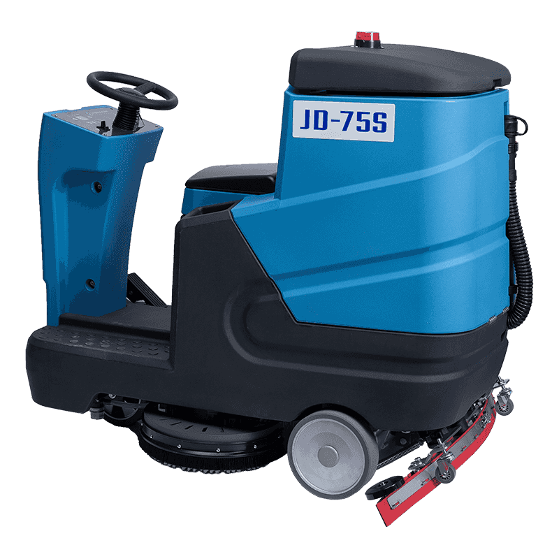 Scrubber Lantai Sikat Ganda Ride-on Sedang JD75S