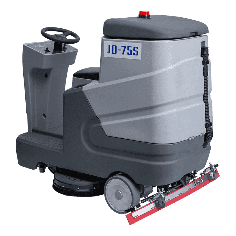 Scrubber Lantai Sikat Ganda Ride-on Sedang JD75S